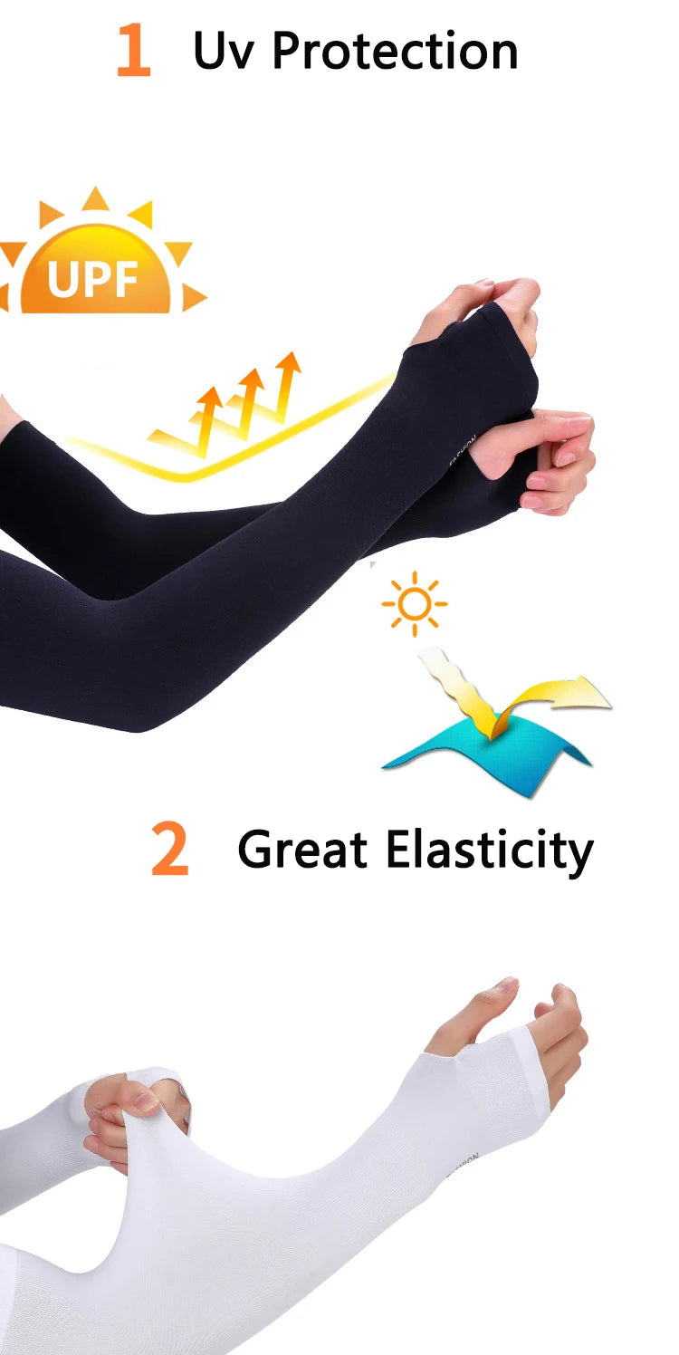 Anti-UV Arm Covers for Cycling & Sports