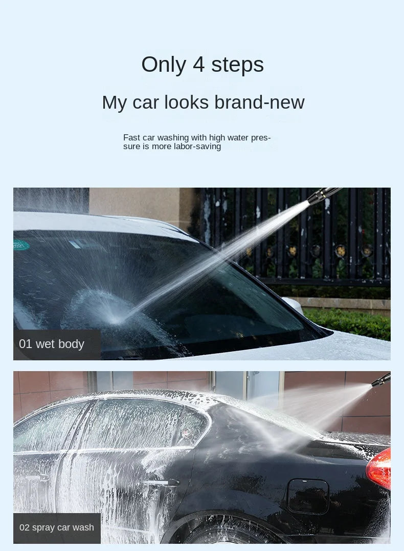 High-Pressure Car Wash Water Gun