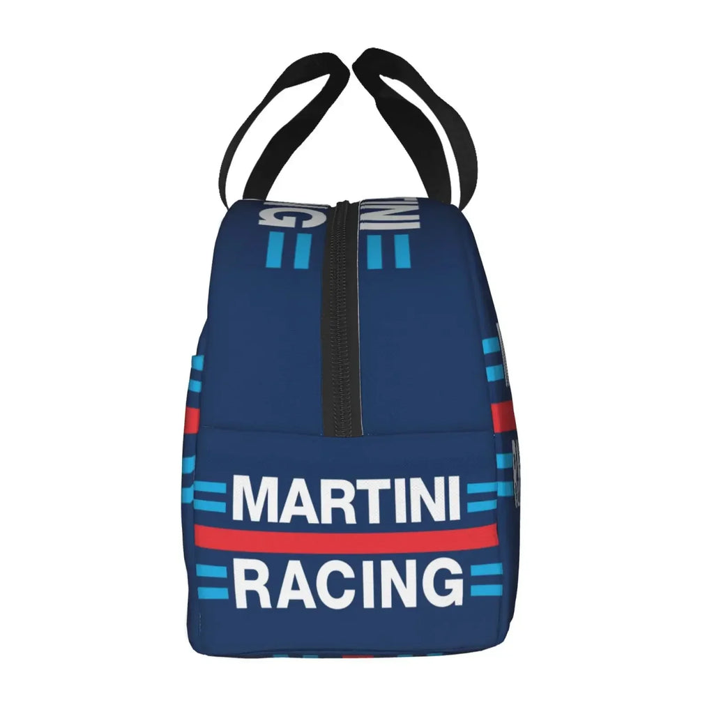 Racing Stripe Insulated Lunch Bag