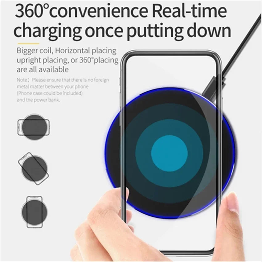 100W Fast Wireless Charging Pad