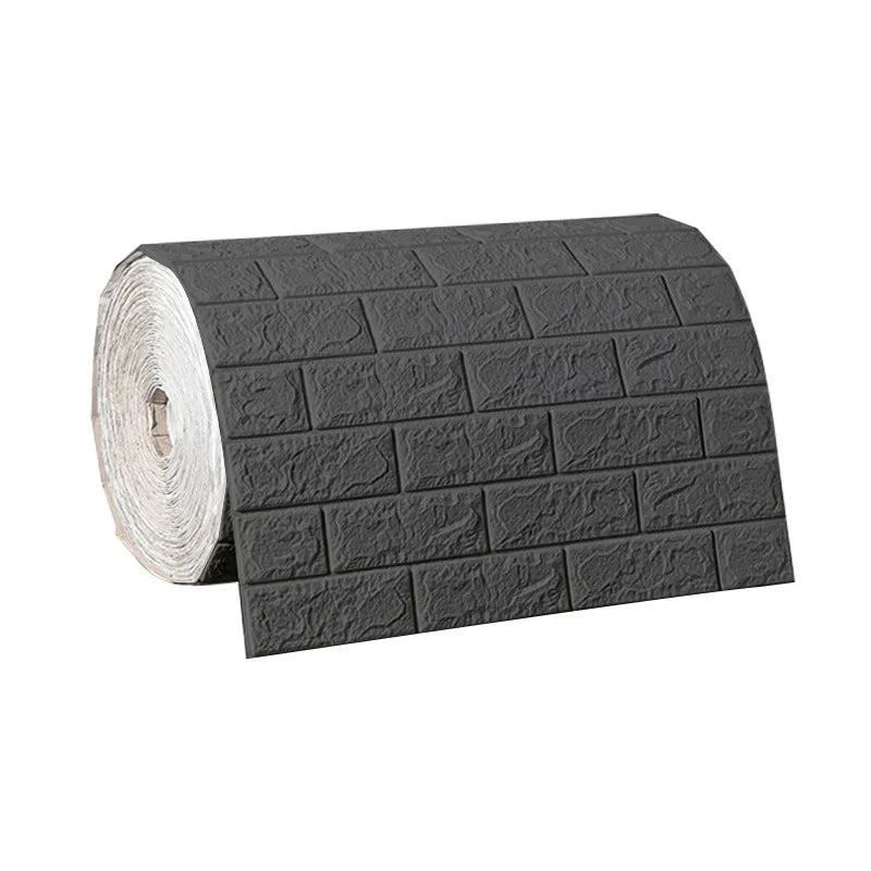 3D Self-Adhesive Brick Wallpaper