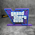 GTA 6 3D Logo Stand