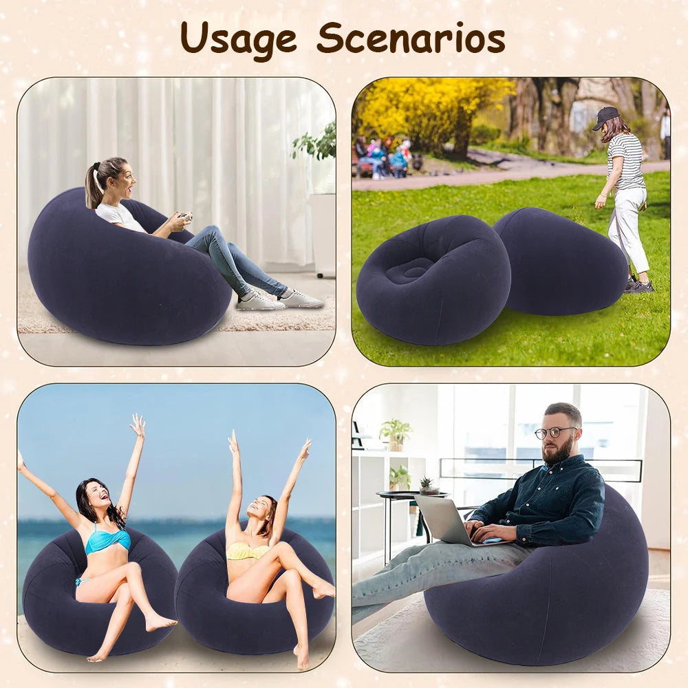 Portable Inflatable Lounge Sofa