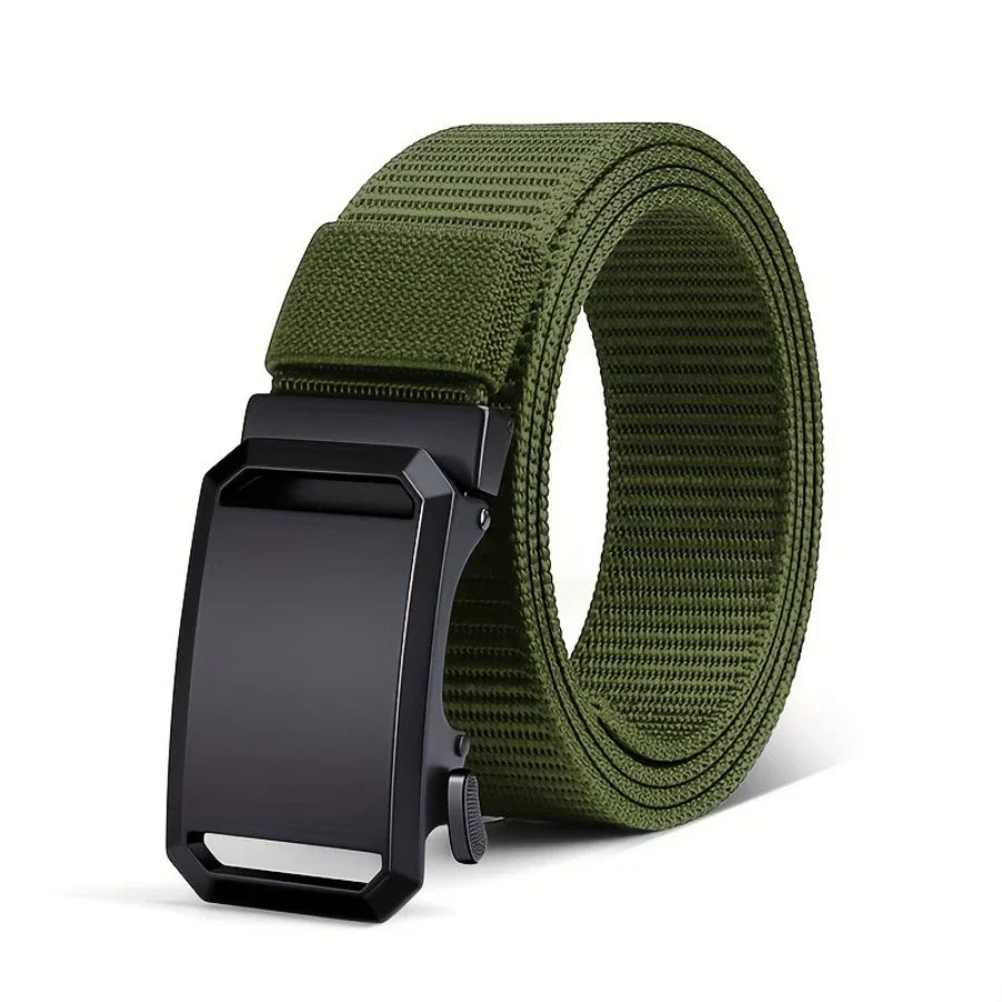 Men’s Automatic Canvas Tactical Belt