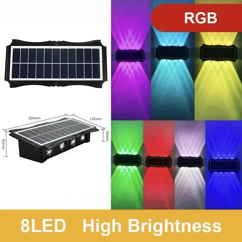 Solar LED Wall Light