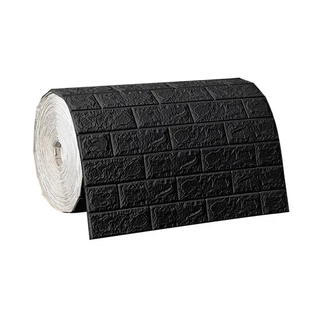 3D Self-Adhesive Brick Wallpaper