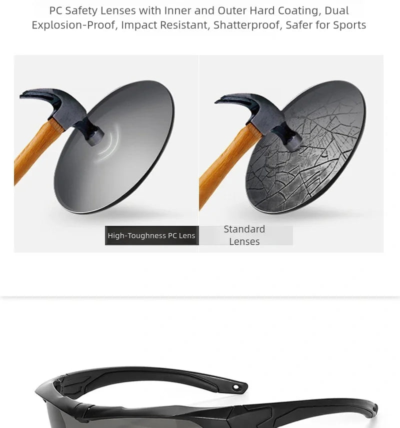 Tactical 3-Lens Goggles