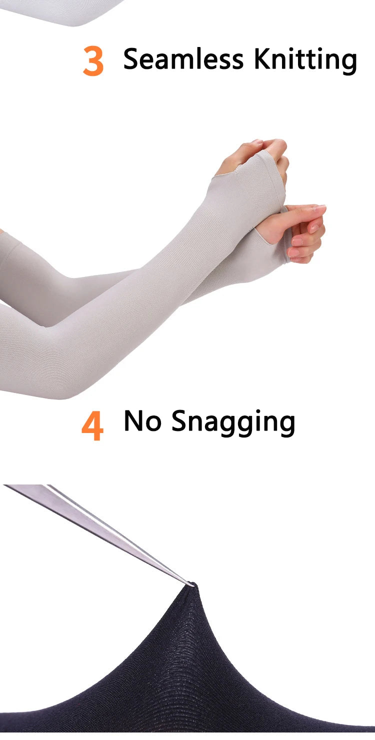 Anti-UV Arm Covers for Cycling & Sports