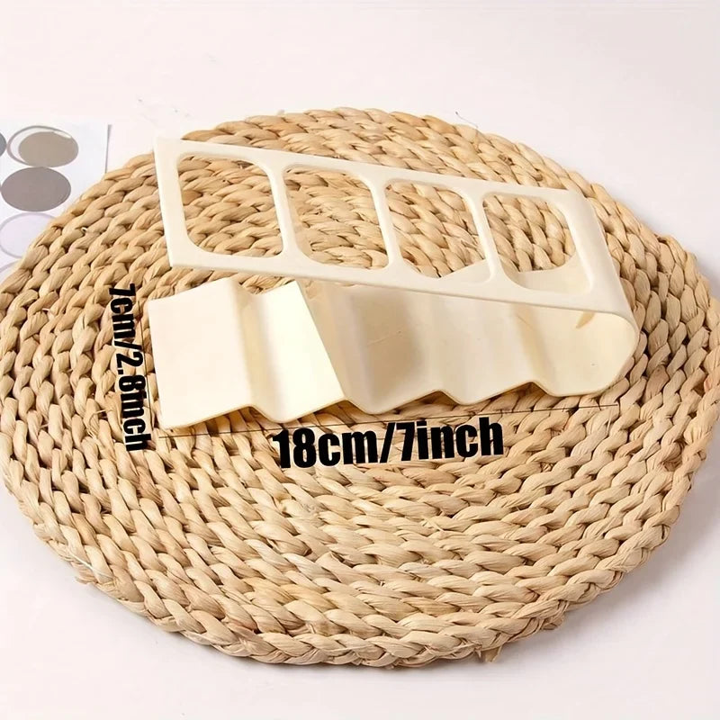 4-Compartment Remote Control Organizer Holder