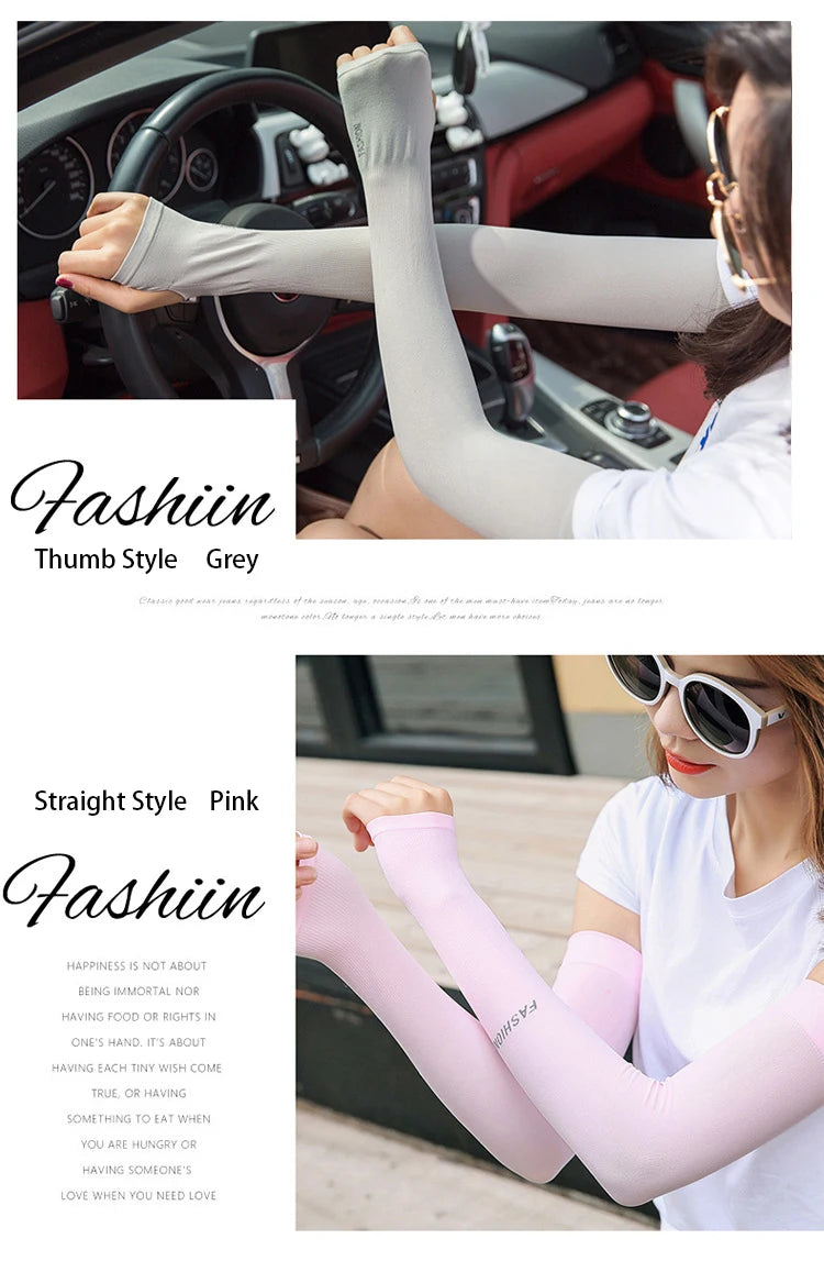 Anti-UV Arm Covers for Cycling & Sports