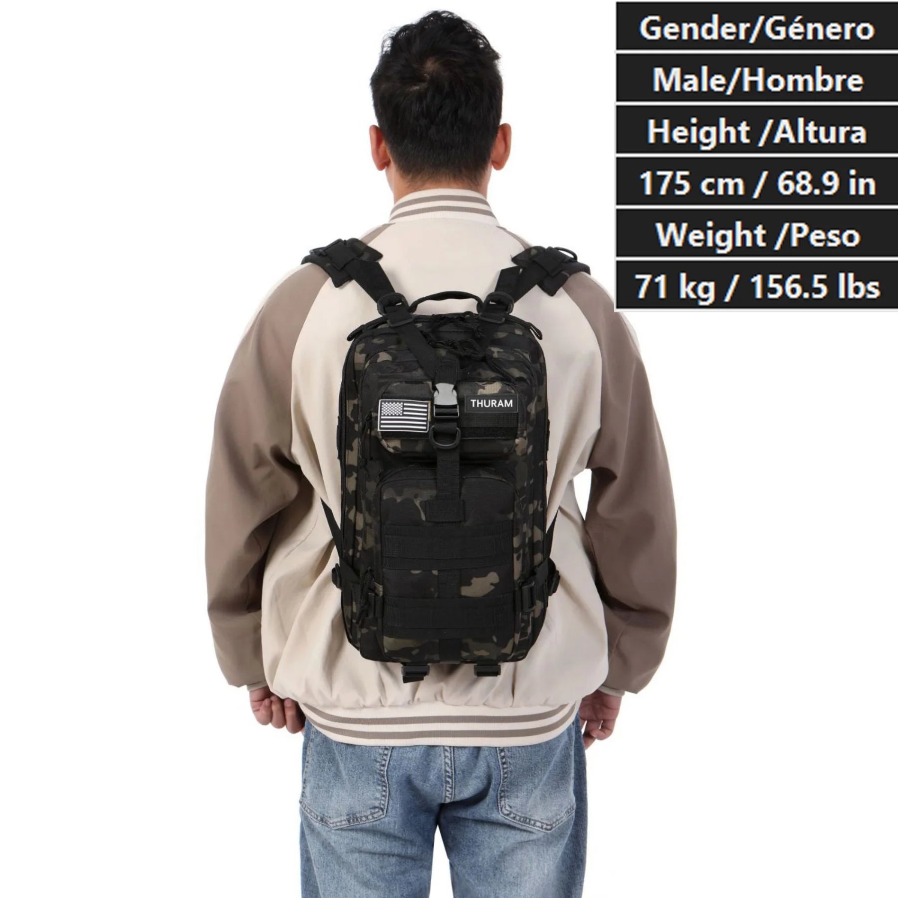25L/50L Waterproof Outdoor Backpack