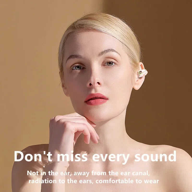 Wireless Bluetooth Bone Conduction Earphones with Mic