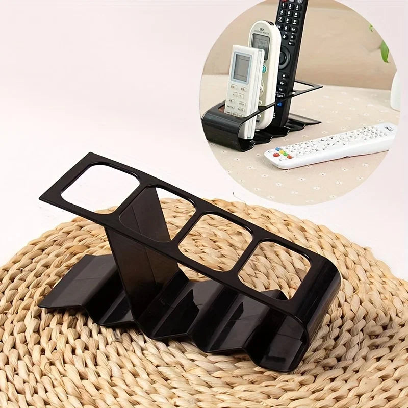 4-Compartment Remote Control Organizer Holder