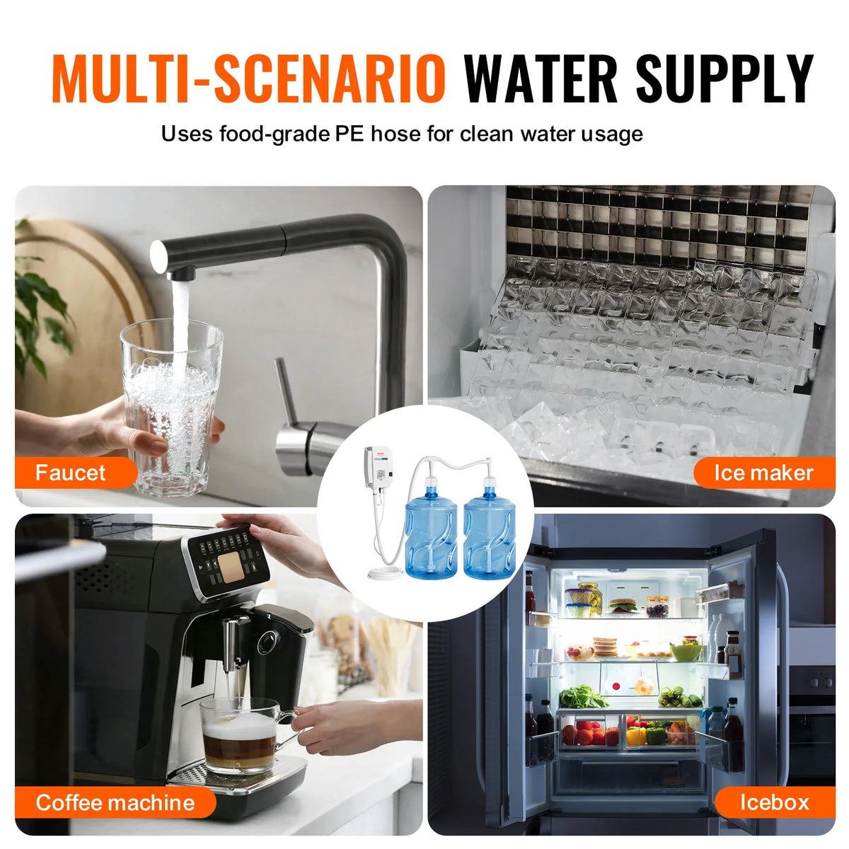 SucceBuy Double Water Dispenser