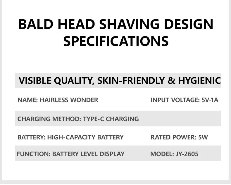 Multi-Functional Electric Shaver