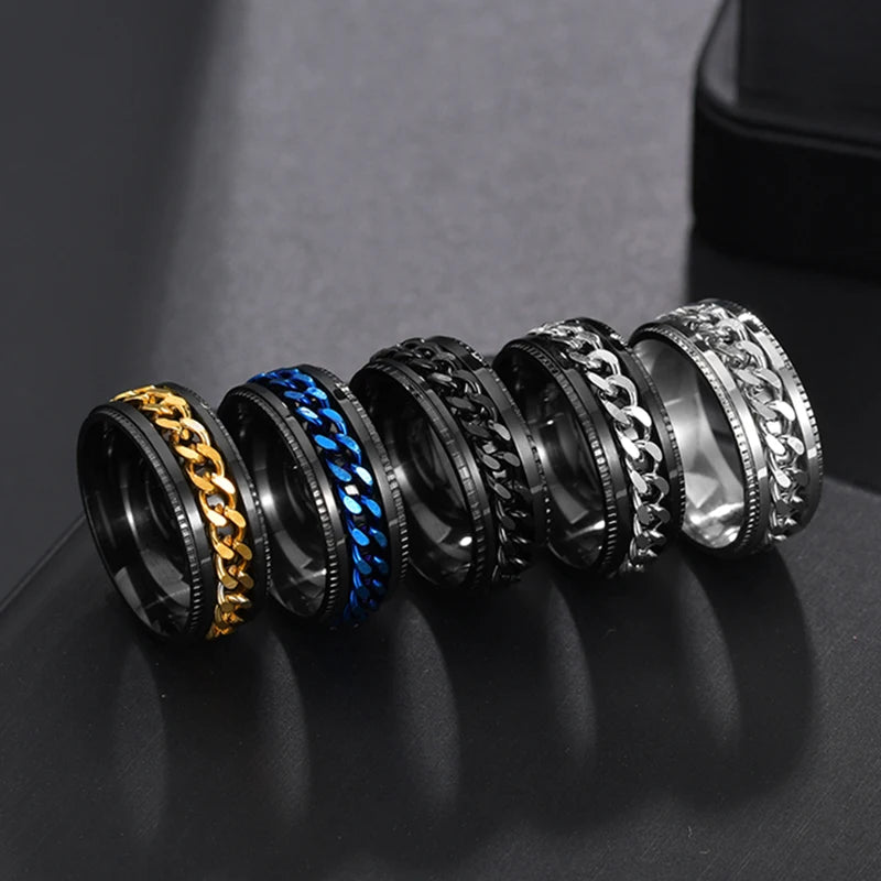 Stainless Steel Spinner Ring