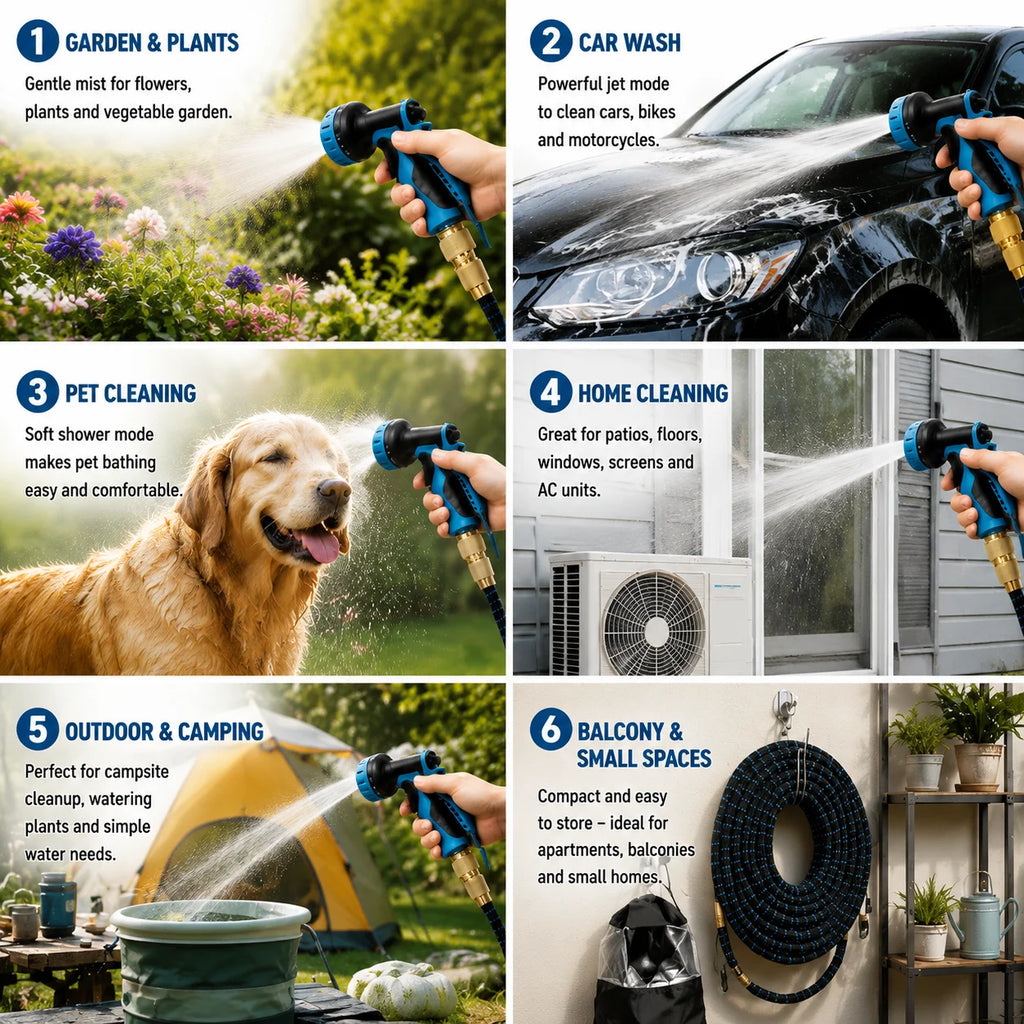 Expandable Garden Water Hose