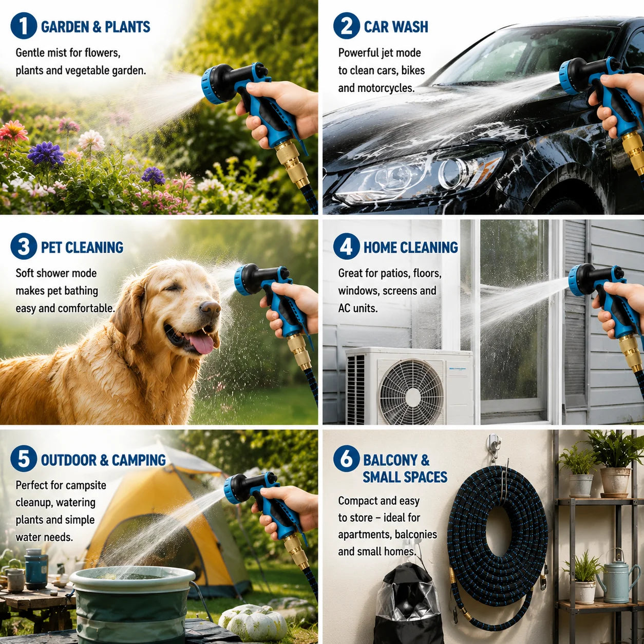 Expandable Garden Water Hose