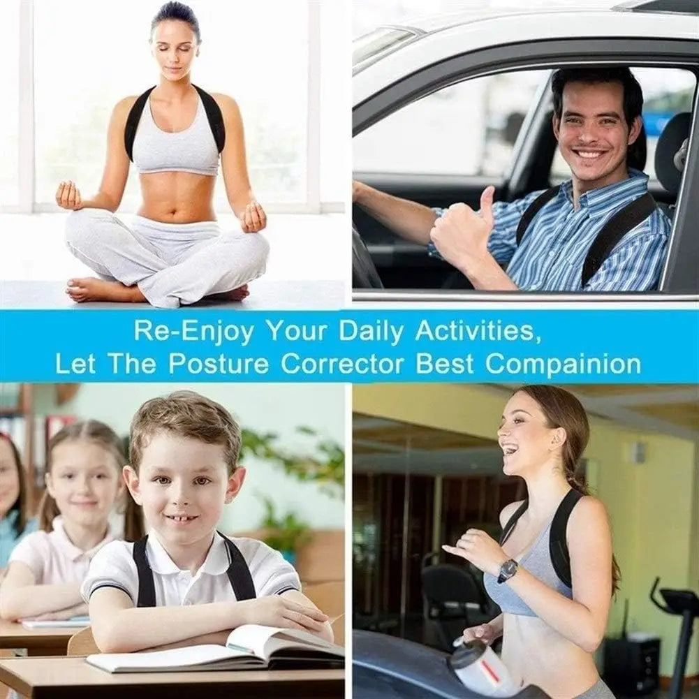 Adjustable Back Posture Corrector Brace