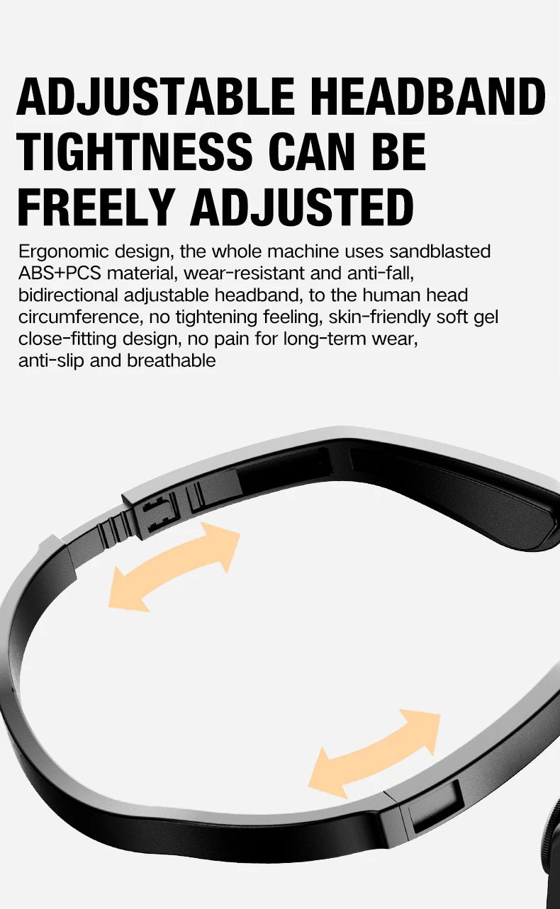 Rechargeable Ear Clip LED Headlamp – Waterproof Outdoor Light