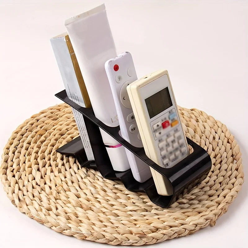 4-Compartment Remote Control Organizer Holder