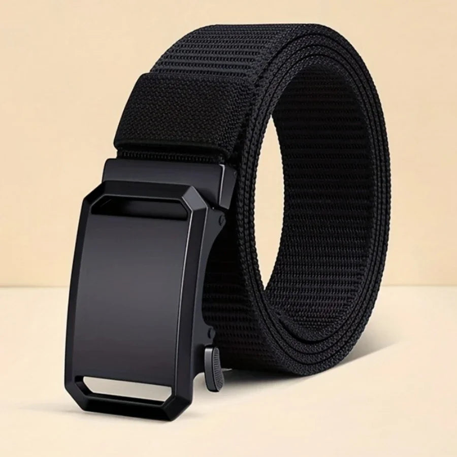 Men’s Automatic Canvas Tactical Belt