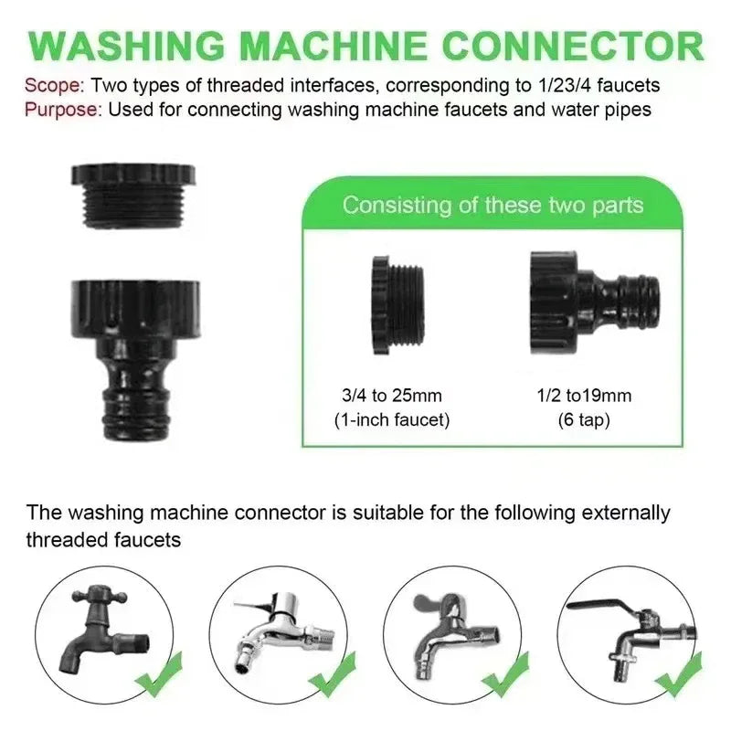 Expandable Magic Garden Hose – High-Pressure Water Spray Gun
