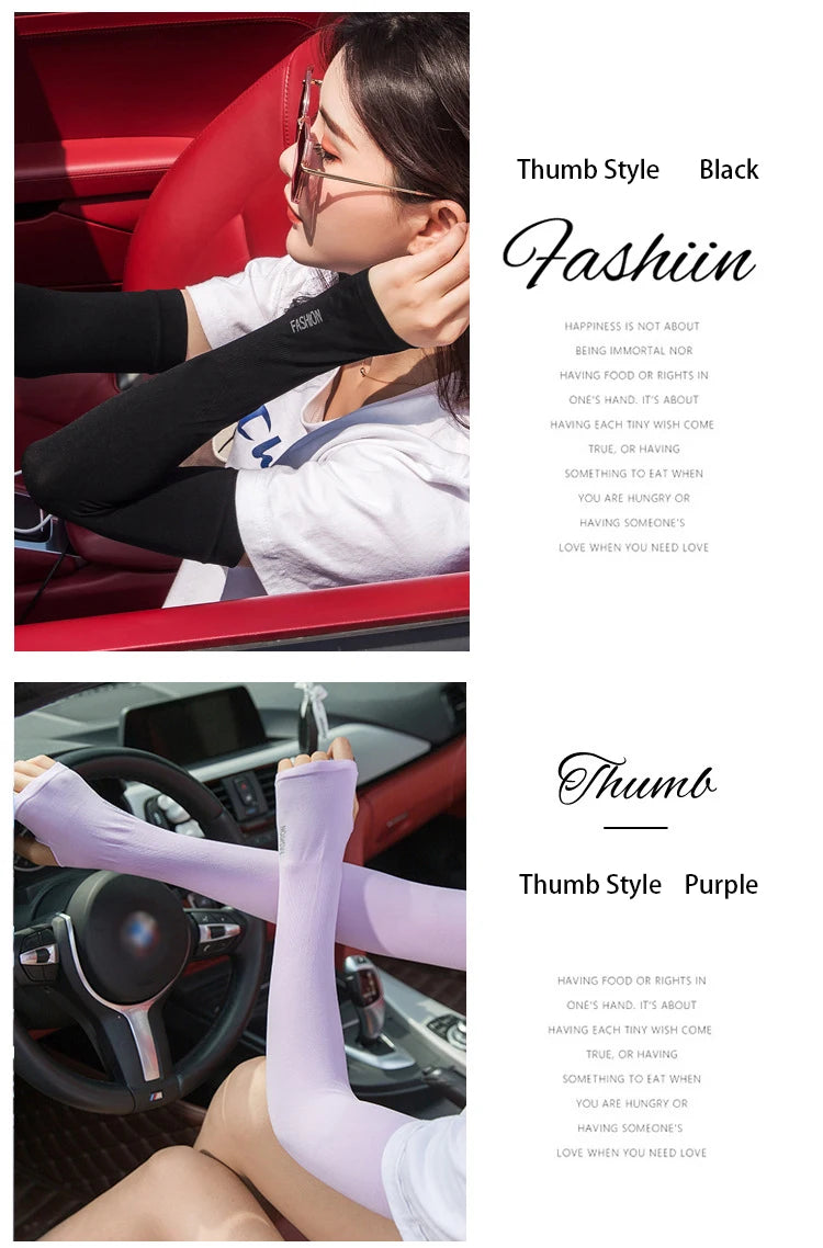 Anti-UV Arm Covers for Cycling & Sports