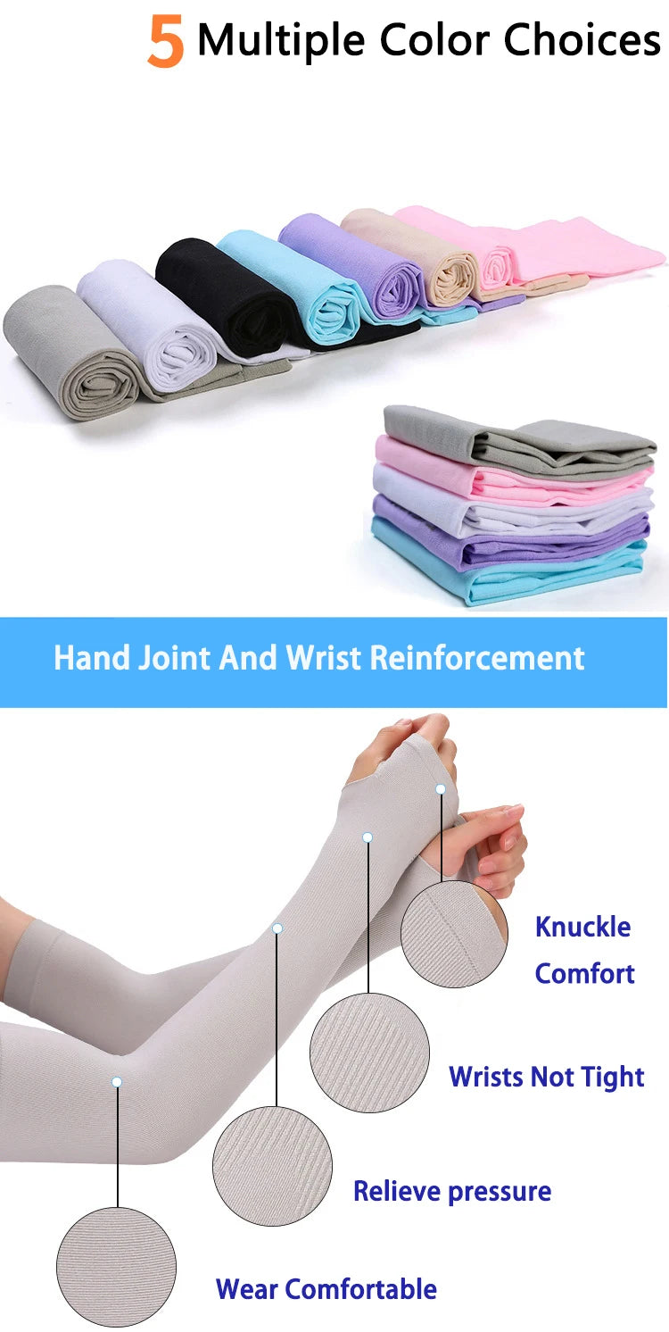 Anti-UV Arm Covers for Cycling & Sports