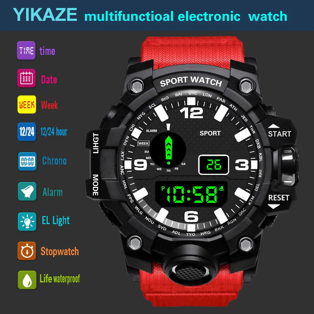 Men's Sports Digital Watch