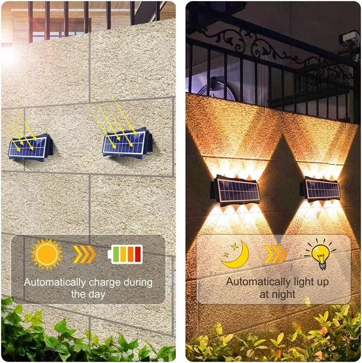 Solar LED Wall Light