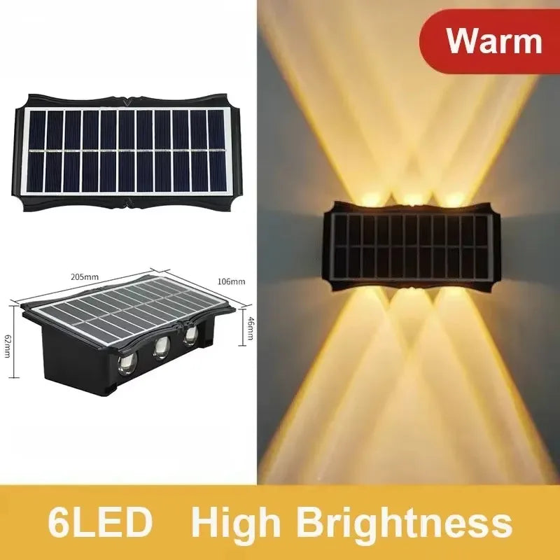 Solar LED Wall Light