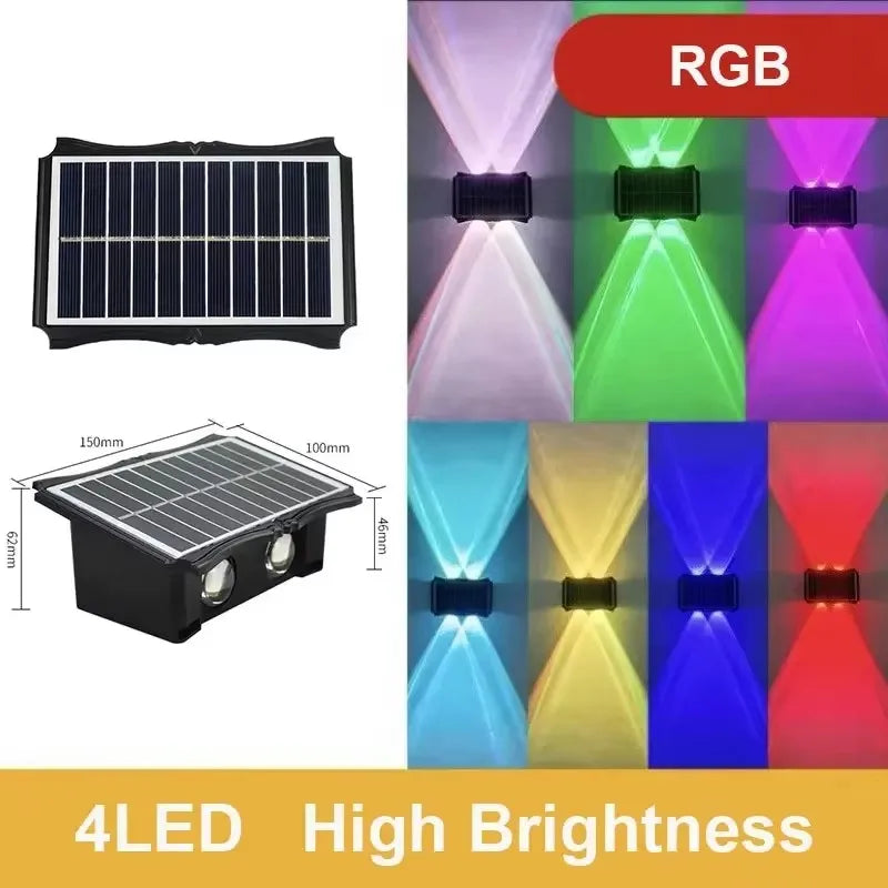 Solar LED Wall Light