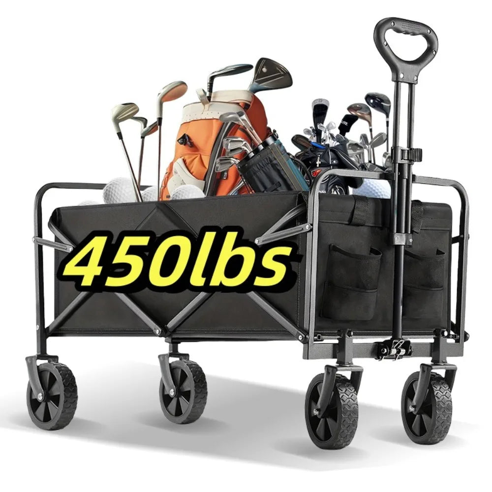 Foldable Heavy-Duty Utility Cart