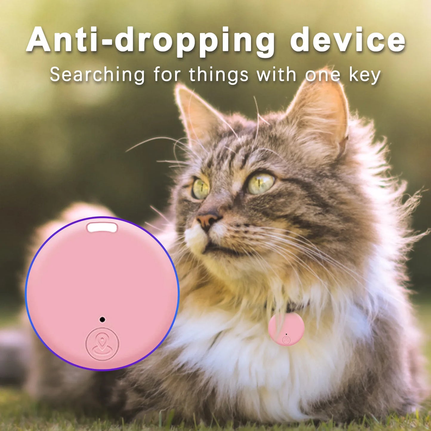Mini Bluetooth Smart Tracker – GPS Locator & Key Finder