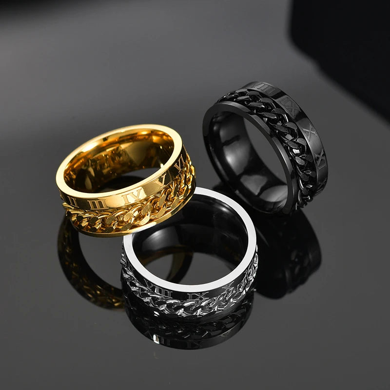 Stainless Steel Spinner Ring