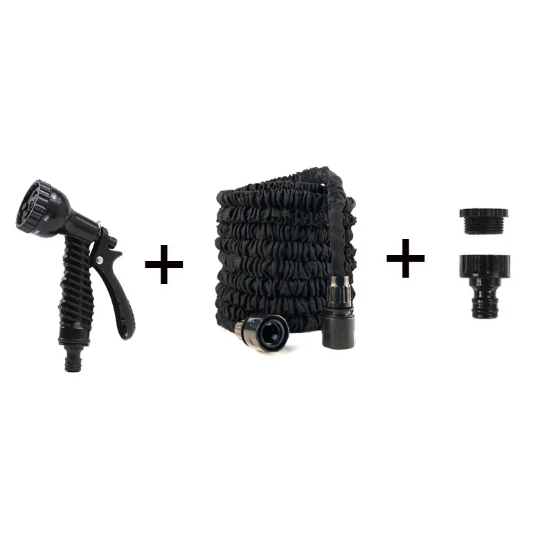 Expandable Magic Garden Hose – High-Pressure Water Spray Gun