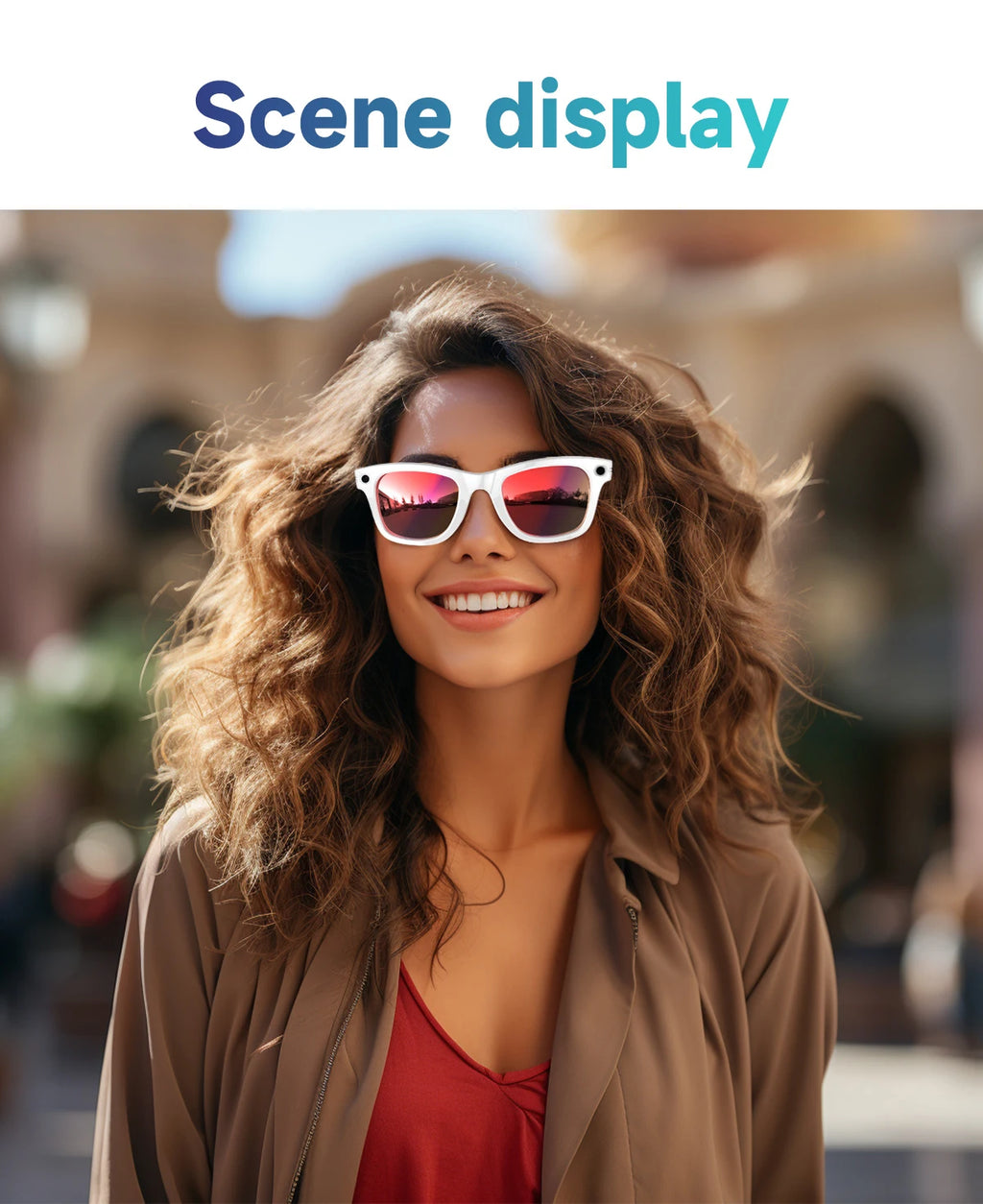 AI Camera Smart Glasses