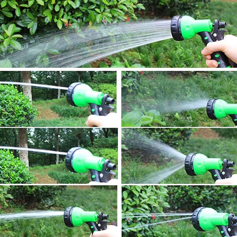 Expandable Magic Garden Hose – High-Pressure Water Spray Gun