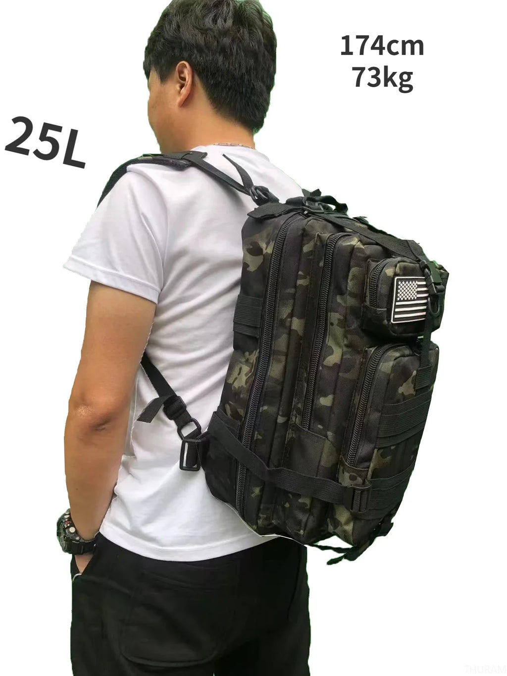 25L/50L Waterproof Outdoor Backpack