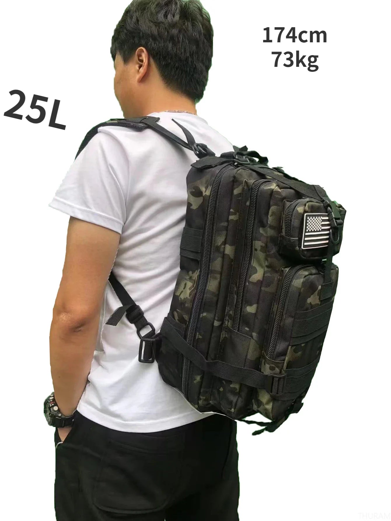 25L/50L Waterproof Outdoor Backpack