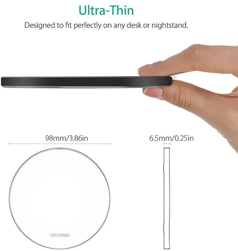 100W Fast Wireless Charging Pad