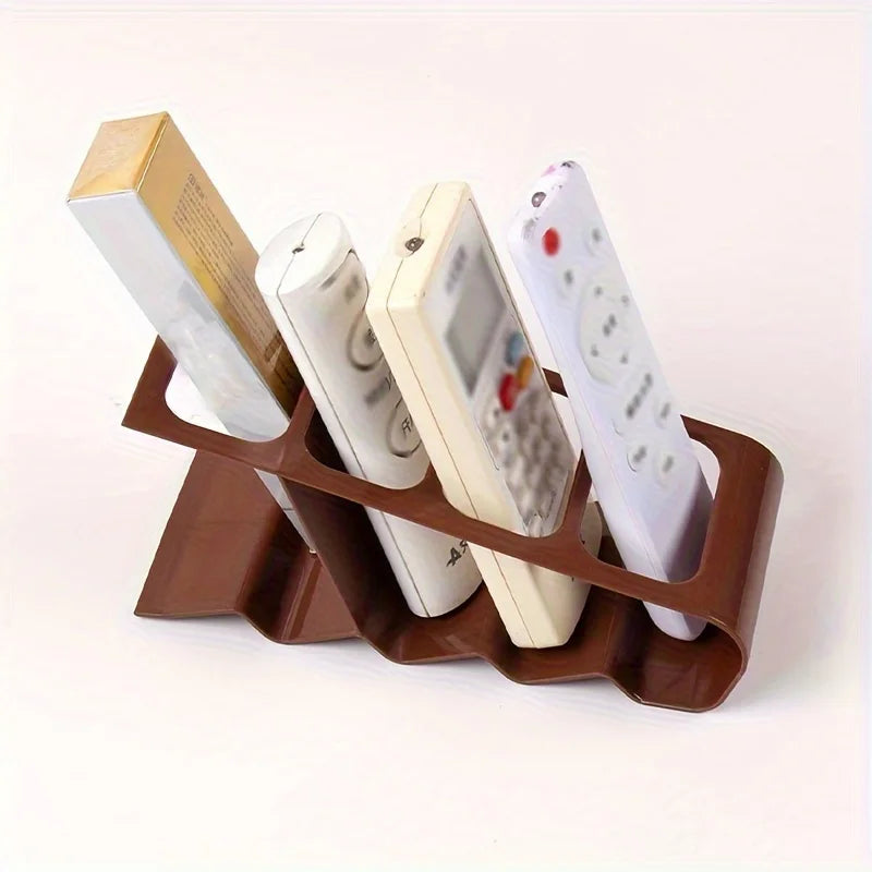 4-Compartment Remote Control Organizer Holder