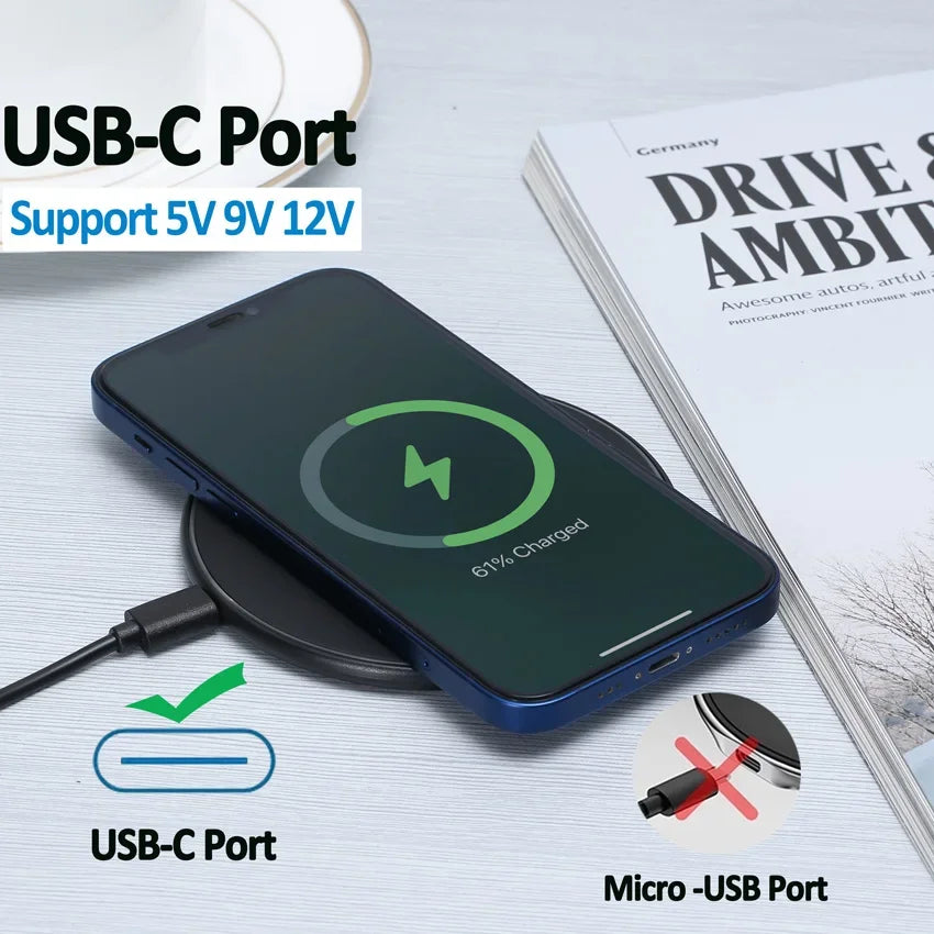100W Fast Wireless Charging Pad