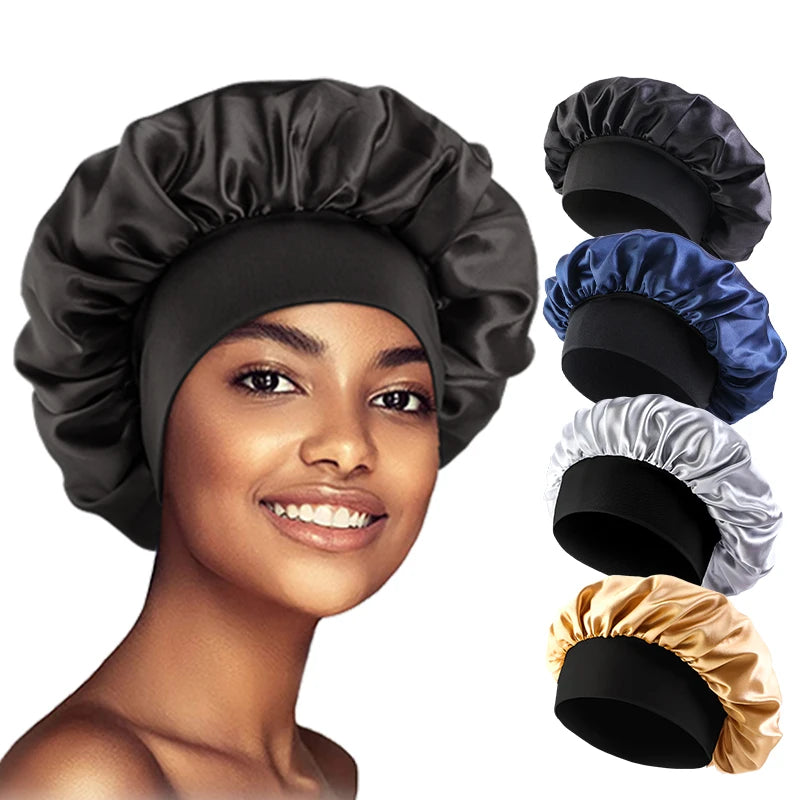 Satin Bonnet – Hair Care Sleep Cap