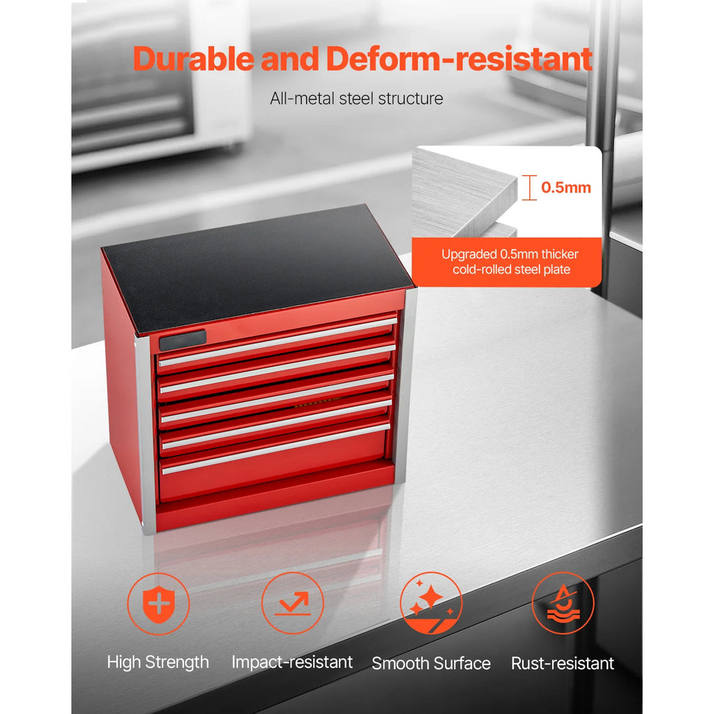 SucceBuy 5-Drawer Tool Box