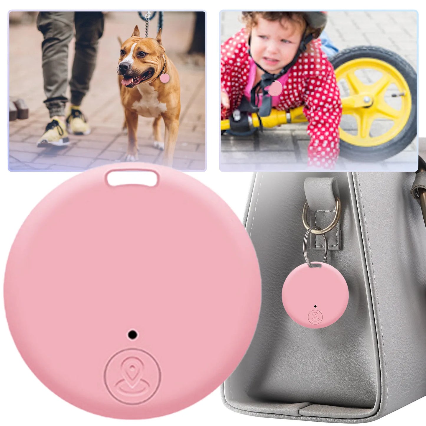 Mini Bluetooth Smart Tracker – GPS Locator & Key Finder