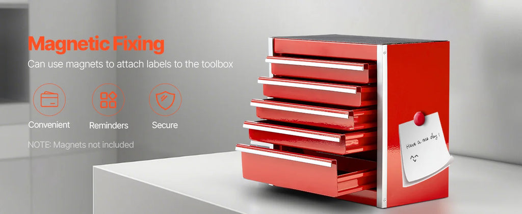 SucceBuy 5-Drawer Tool Box