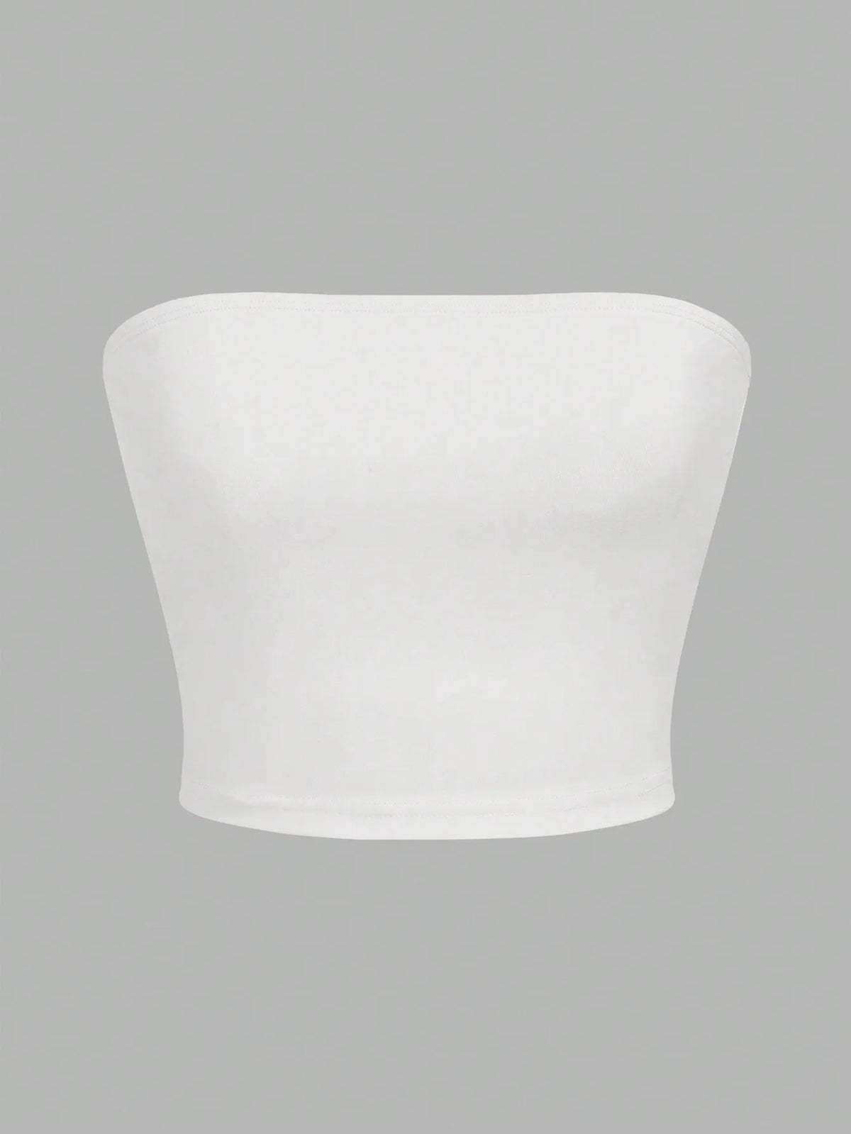 Strapless Crop Top