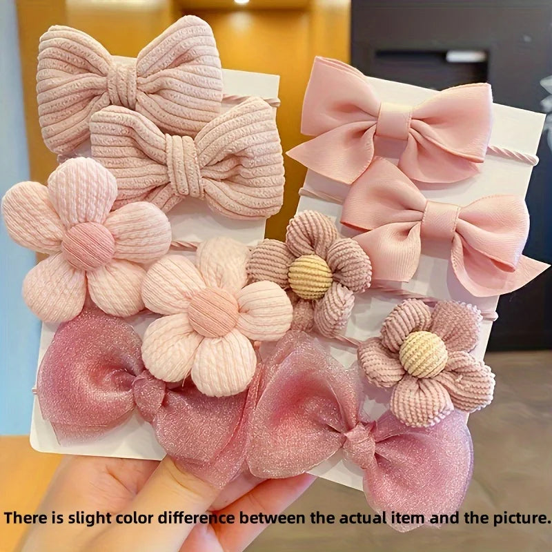 Bow Hair Ties Set